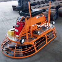 Talocheuse à béton thermique à double rotor, robuste, pour la finition des sols sur les grands chantiers de construction - Nouveauté