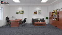 Chaise de bureau exécutive ergonomique et confortable en cuir PU, réglable en hauteur, mobile, pour les ventes actuelles, certifiée BV/TUV