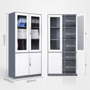 Kunshan Fengdamei Steel Office <b>Filing</b> Cabinet 4 Layers With Lock Document <b>Storage</b> Cabinet For Office Use - Product Image 3