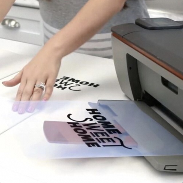 Hot Selling A4 A3 Size PET Film Waterproof PET Based Positive Screen Printing Inkjet Transparency Film for Inkjet Plotter