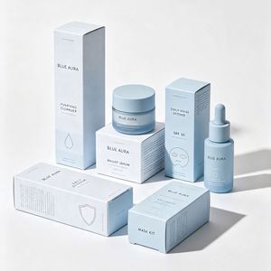 FX Premium Folding <b>Paper</b> Carton Packaging for Skincare Brands with UV Printing Hot Stamping and Smooth Surface Treatment - Product Image 1
