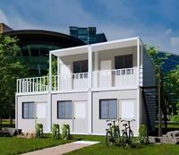Conteneur modulaire préfabriqué à prix abordable, maison préfabriquée, maison sur roues pour bureau, dortoir, espace de vie