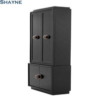 Hwshayne — armoire de rangement de luxe, ODM, haut de gamme, meubles de chambre à coucher, Style américain, en bois, casier à vêtements