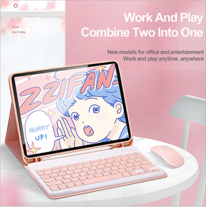 Cho iPad Không Khí 4 5 6 7 10 11 Pro 11 A16 <span class=keywords><strong>Bluetooth</strong></span> Không Dây Touchpad Bàn Phím Trường Hợp Với Chuột Combo Cho Máy Tính Xách Tay Máy Tính Bảng PC - Product Image 6