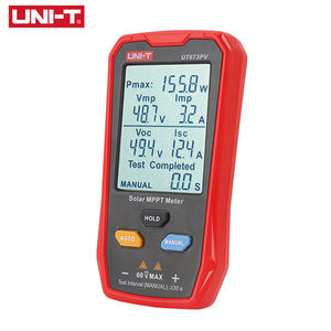 เครื่องวัดพลังงานแสงอาทิตย์ UNI-T Solar MPPT รุ่น UT673PV 5~800W สำหรับทดสอบกำลังไฟฟ้าสูงสุดของแผงโซลาร์เซลล์  ทดสอบแรงดันไฟฟ้าวงจรเปิด กระแสไฟฟ้าสั้น และแรงดันไฟฟ้าที่จุดศูนย์กลางกระแสไฟฟ้า (Vmp) - Product Image 2