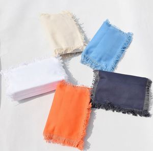 Bolsa de Aseo de Lona de Alta Calidad con Cierre, para Mujer, con Flecos, para Maquillaje, Bolso de Mano para Mujer - Product Image 1