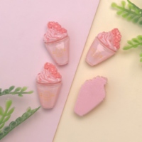 100 pièces de cabochons plats en résine, motifs alimentaires mignons de dessin animé, pour scrapbooking, bijoux DIY, pinces à cheveux, coques de téléphone et pièces de décoration