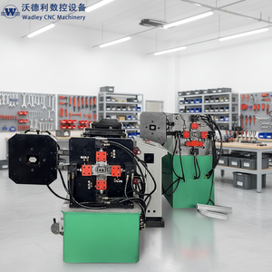 High Speed Automatic Colored Steel Rain Gutter & Downspout Elbow Forming Machine PLC Controlled Vodley Brand - Product Image 1