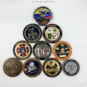 청동 색깔 금속 주문 큰 메달 도전 동전의 선전용 생산 - Product Image 1