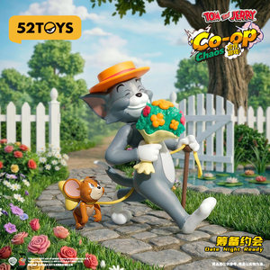 Giocattoli all'ingrosso transfrontalieri 52TOYS <span class=keywords><strong>Tom</strong></span> <span class=keywords><strong>e</strong></span> <span class=keywords><strong>Jerry</strong></span> Co Op Chaos Blind Box, per esposizione <span class=keywords><strong>e</strong></span> collezione come ornamento o regalo. - Product Image 2