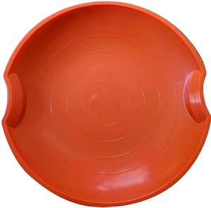 Traîneau en plastique pour enfants et adultes, Traîneau à soucoupes volantes - Product Image 3