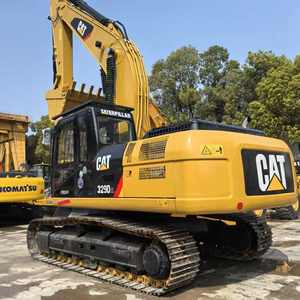 Excavatrice sur chenilles Caterpillar 329D2L, 29 tonnes, jaune, machine de terrassement hydraulique, équipement lourd - Product Image 2