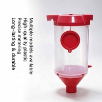 Cubo Dosificador de Alimentación Automática para Aves de Corral y Cerdos |   Tipos Cuadrados y Redondos Disponibles para Sistemas de Líneas de Alimentación