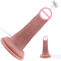 Hismith Dildo en silicone de 7 pouces avec fonction de pulvérisation, longueur insérable de 5,9 pouces, système KlicLok, série pour débutants, jouets sexuels pour adultes, vente en gros