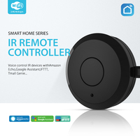 Sistema de Hogar Inteligente WiFi Universal Tuya, Control Remoto Inalámbrico RF con Emisor IR de 5V para Aire Acondicionado/TV/Ventilador/DVD
