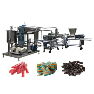 Jinmaotech Full Automatic Efficiency Licorice Candy Extruder Making Machine Liquorice Machinery Production Line