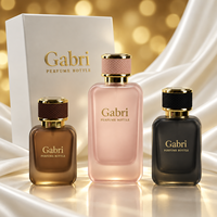 Flacons d'échantillons de parfum OEM sous marque privée 50 ml, vaporisateur à fine brume, flacon de parfum en verre 100 ml, flacon de parfum de luxe plat vide 30 ml