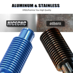 Enfriador de Agua NICECNC Billet In-Line para <span class=keywords><strong>Yamaha</strong></span> Raptor Rhino <span class=keywords><strong>Grizzly</strong></span> 660 <span class=keywords><strong>700</strong></span> YFZ450/R/<span class=keywords><strong>SE</strong></span> Blaster 200 YFS200 - Product Image 3