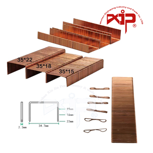 Punti Metallici a Corona Larga Serie Clou 35, Punti Metallici a U per Sigillatura Cartoni 15mm/18mm/22mm Elettrozincati per Industria Generale - Product Image 6