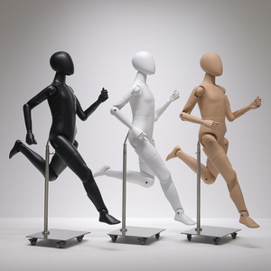 Modelo de Robot Infantil de FRP con Articulaciones Móviles, Soporte de Exhibición de Ropa para Hombre y Mujer con IA - Product Image 3