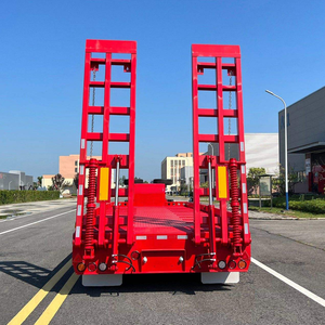 Semi-remorque à plateau surbaissé en acier personnalisable Fengniao, capacité de charge maximale de 1 à 2 tonnes, 12,5x2,5x1,5m, transport de voitures - Product Image 4