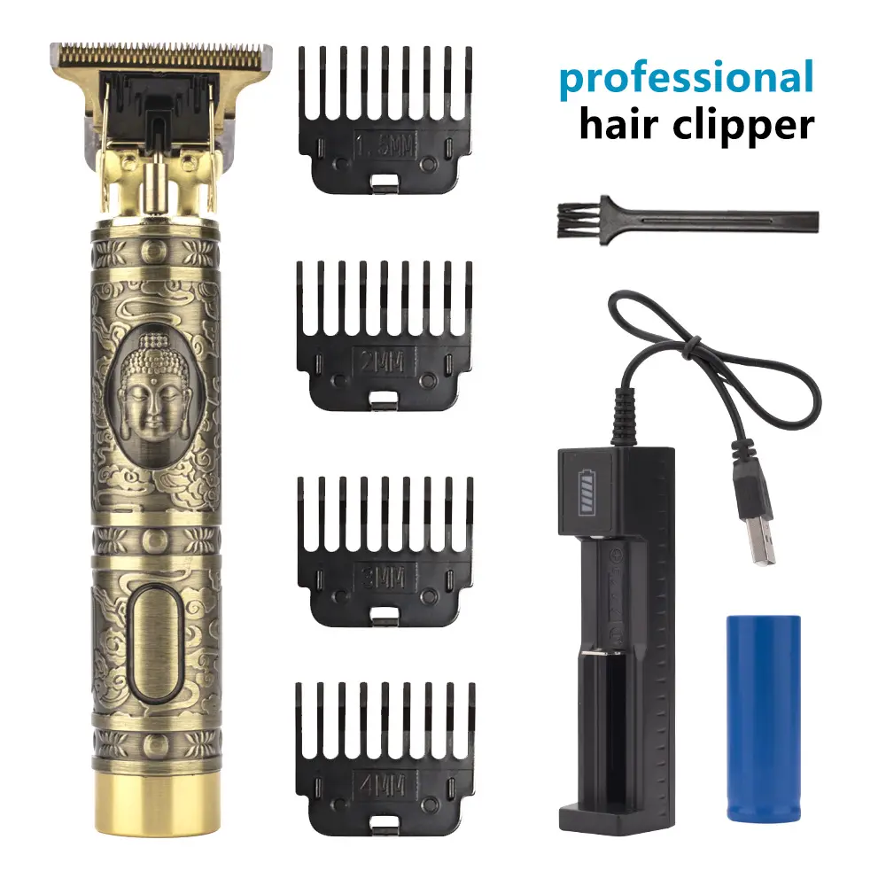 ZERO мм T9 лысый волос, электрическая машинка для стрижки волос, USB перезаряжаемая аккумуляторная бритва триммер для мужчин Парикмахерская Машинка для стрижки волос