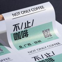 Étiquette adhésive spéciale pour sous-surface avec logo, marque, emballage, étiquette de scellage, impression personnalisée