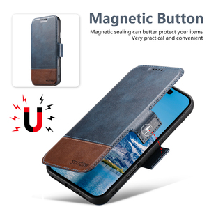 Étui de téléphone SUTENI pour <span class=keywords><strong>iPhone</strong></span> 17 Pro Max, coque magnétique à chargement sans fil, support portefeuille avec porte-cartes en similicuir, compatible 16 Plus 15 - Product Image 4