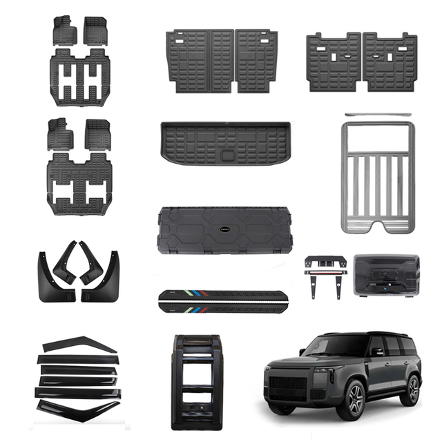 For Rox 01 Exterior Accessories Running Board Side Bag Side Ladder Roof Luggage Racks Decorative Protection EV Car Accessories