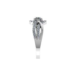 Bague vintage en diamant de culture en forme de poire, argent 925, or 9kt, 14kt, 18kt, bagues en diamant pour femme, bague de fiançailles - Product Image 5