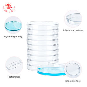 Prato De Petri De Plástico Estéril Célula Descartável De Laboratório Redonda Forma Prato De Cultura - Product Image 4