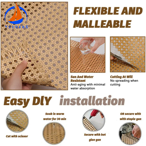 Estan Rouleau Sangle Fournisseur <span class=keywords><strong>Prix</strong></span> Canne Matériaux Panneau Peel Fibre Rotin Pelmet pour Sintetico Meubles Rotin Pelmet - Product Image 3