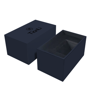 Luxury Black Gift Women Men <strong>Watch</strong> Storage <strong>Packaging</strong> <strong>Box</strong> Paper Cardboard Custom LOGO Two Pieces - Product Image 3