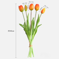 Fleurs en soie réutilisables et durables pour Noël, la fête des mères, présentation multi-scènes pour hôtels, restaurants, bars – Fourniture en gros moderne faite à la main