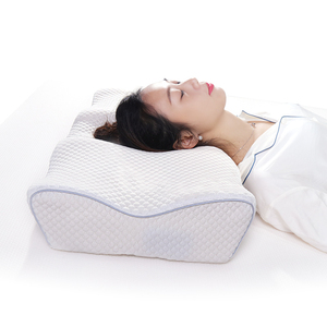 Factory Customization Orthopedic Contour <b>Pillow</b> Neck <b>Shoulder</b> Pain Relief Ergonomic Memory Foam Cooling Knitted Removable - Product Image 2