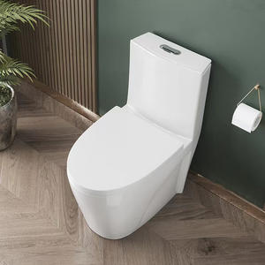 トイレY5201バスルームセラミック便器洗面台ウォッシュダウンワンピース細長い便座 - Product Image 5