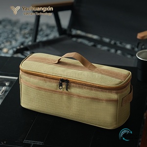 Outdoor camping utensil <b>storage</b> bag, multifunctional camping cookware, kitchenware, bowls and chopsticks <b>storage</b> bag - Product Image 2