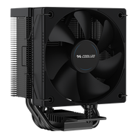 COOLLEO CL-B40S-DIG-BK V2 Radiateur à affichage numérique pour processeur Intel Core i3-i7 (non-K) de 14e génération, dissipateur thermique pour boîtier d'ordinateur de jeu