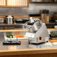Cortadora Industrial Multifuncional de Cebolla y Patata para el Hogar, Máquina Cortadora de Verduras con Velocidad Ajustable y Precio Competitivo