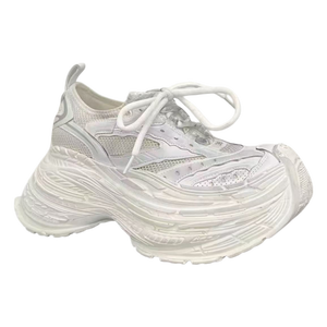 Zapatillas de diseñador con plataforma para aumentar la altura 16XL para hombre, zapatillas retro de diseñador para correr, con logo personalizado, suela gruesa para aumentar la altura - Product Image 3