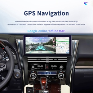 Radio Android para Auto de 12.3 Pulgadas con GPS, Navegación, Pantalla Estéreo para Toyota Vellfire 30 Alphard 2015-2021, Reproductor Multimedia con CarPlay y Video - Product Image 5