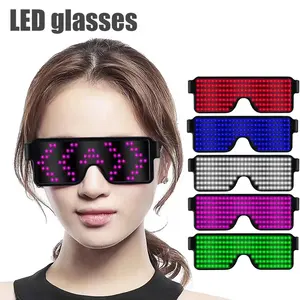 Gafas de sol con luces Led parpadeantes para fiestas