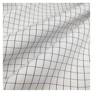 7.5mm Plaid Stretch Shirt <strong>Cotton</strong> <strong>Fabric</strong> <strong>Cotton</strong> Nylon Spandex <strong>Yarn</strong> <strong>Dyed</strong> <strong>Fabric</strong> - Product Image 2