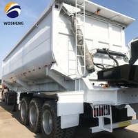 Trailer kereta jalan setapak, Trailer kereta dorong samping, Semi Trailer, karavan, kereta B-Side Dump, 5ton Superlink/Interlink, tahan lama, Australia