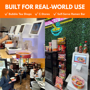 NEO CUCINA Cuiseur de ramen commercial en libre-service, machine automatique de cuisson de ramen coréen instantané - Product Image 2