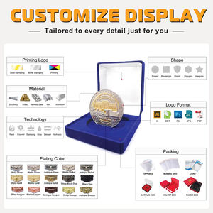 Coleção Exploração 2D 3D Personalizado Artesanato De Metal Comemorativo Banhado A Epóxi Preto Adesivo Moeda Moda Halloween-themed - Product Image 5