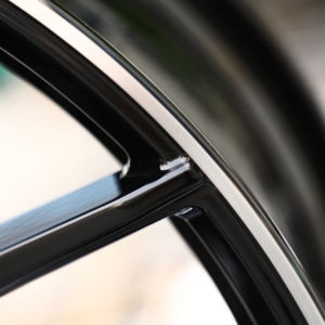 Jantes forgées HTOR 5x4.5 style FI-R noir brillant 19 20 21 22 23 24 pouces à rayons creux en magnésium compatibles avec FR 911 GT3 RS - Product Image 5