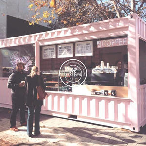 Boutique portable 2025, café, conteneur, restaurant, café moderne, salon de coiffure, kiosque - Product Image 2