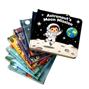 Servicio de Impresión de Libros de Cuentos Infantiles con Tapa Dura Personalizada, Papel de Arte, Cubierta de Cartón, Laminación de Película e Impresión Offset - Product Image 1