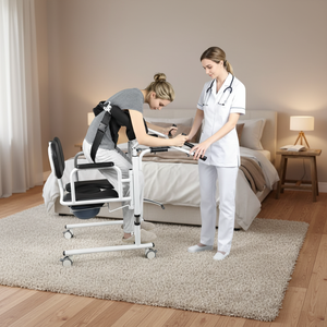 Chaise de transfert <span class=keywords><strong>pour</strong></span> patient, hydraulique, réglable en hauteur, <span class=keywords><strong>pour</strong></span> maison de retraite, <span class=keywords><strong>personnes</strong></span> alitées, <span class=keywords><strong>aide</strong></span> <span class=keywords><strong>à</strong></span> la mobilité <span class=keywords><strong>pour</strong></span> la salle de bain, Mateside - Product Image 2